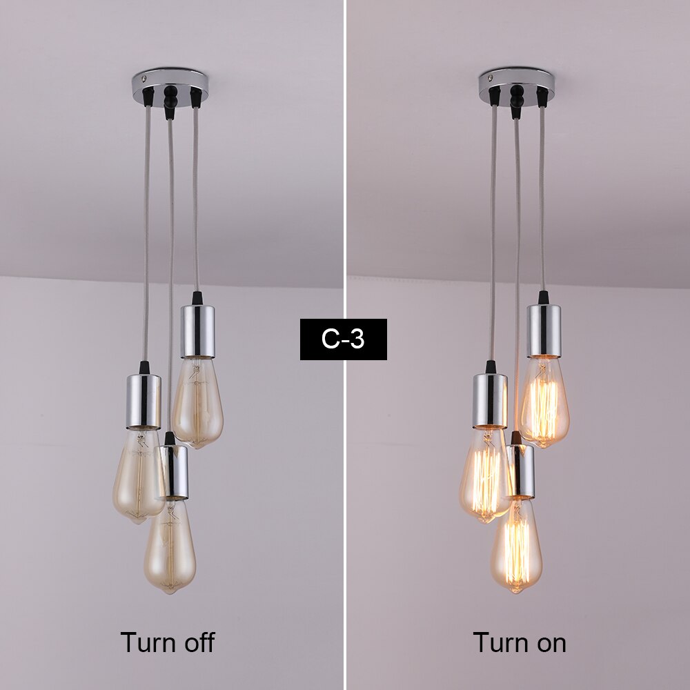 Modern Hanging Ceiling Lamps Spider Nordic Lamp Chandeliers Suspension Pendant Kitchen Bedroom Dining Room Restaurant Lights E27