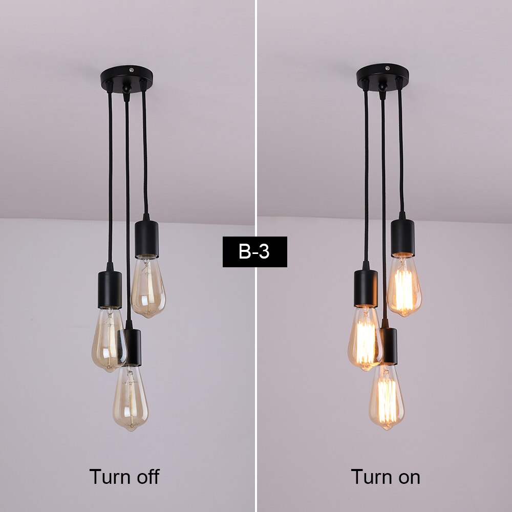 Modern Hanging Ceiling Lamps Spider Nordic Lamp Chandeliers Suspension Pendant Kitchen Bedroom Dining Room Restaurant Lights E27