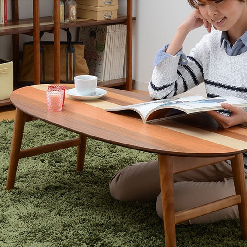 Folding Sofa Table Furniture Contemparay Low Center Coffee Table Oval Modern Wooden Laptop  Corner Sofa Table